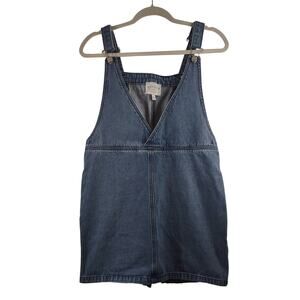 Hayden Overall Mini Skirt, Size Small